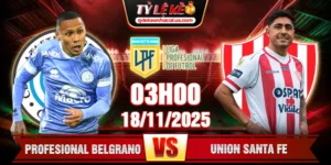 Profesional Belgrano Vs Union Santa Fe